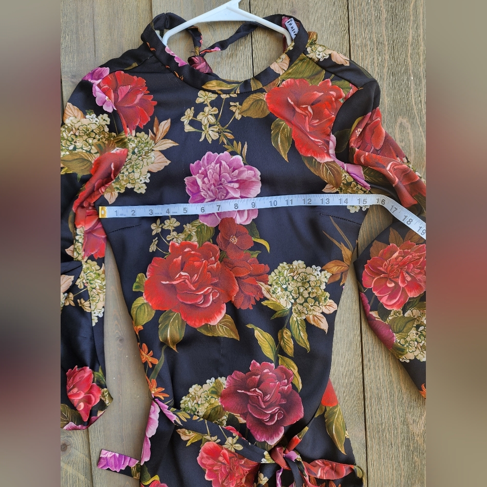Zara Floral Print Women's Dress Sz Xs - Picture 7 of 12